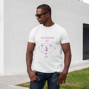 "Awakening My Third Eye" Men's White T-Shirt-1