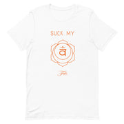 "Suck My Sacral Chakra" Short-Sleeve Men's T-Shirt