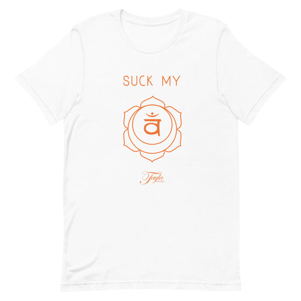 "Suck My Sacral Chakra" Short-Sleeve Men's T-Shirt